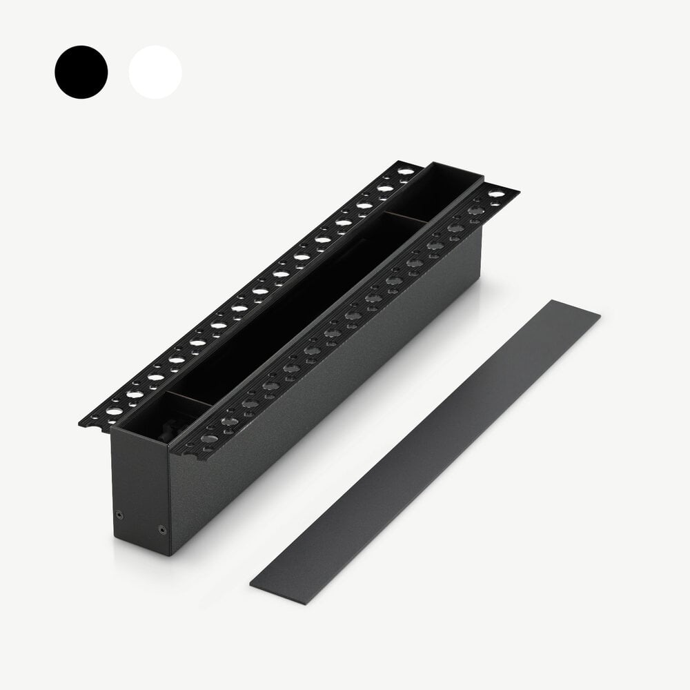 CLIXX SLIM magnetisch rail verlichtingssysteem - accessoires inbouw driverbox begin/eind