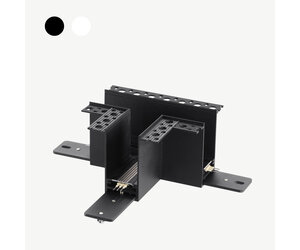 CLIXX magnetic track system - recessed T corner - Lightinova