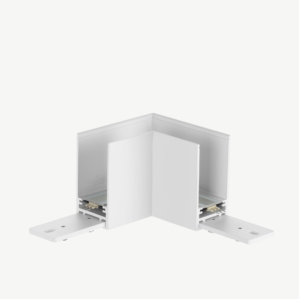 CLIXX magnetic track lighting system - Surface/pendant 90° corner connection
