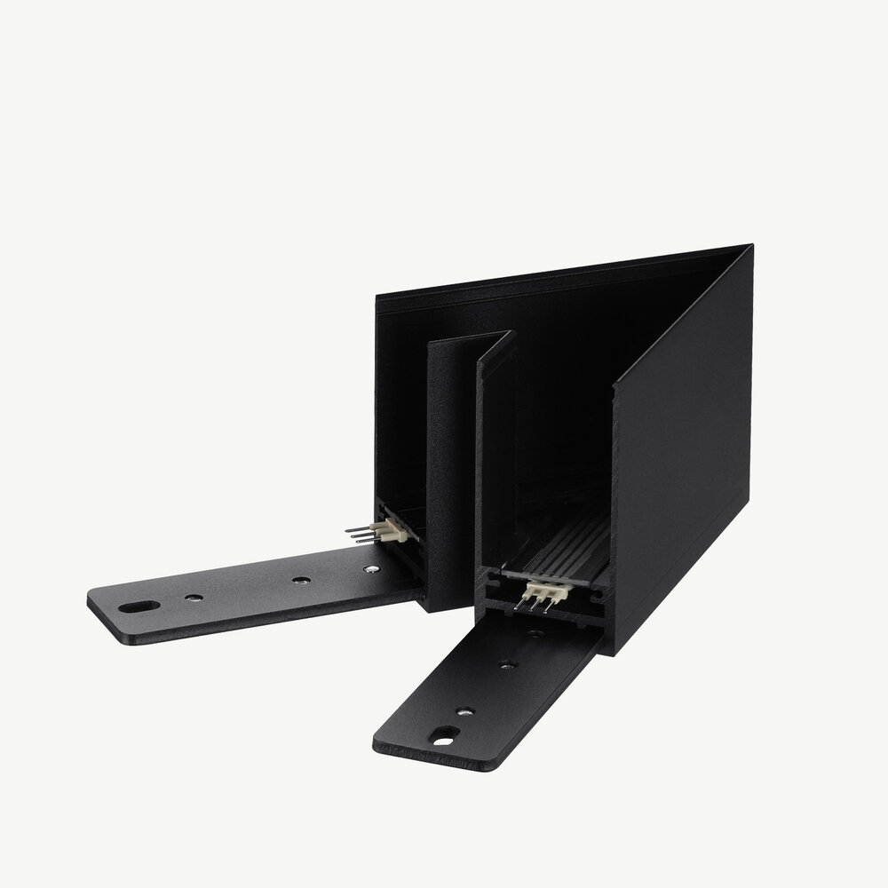 CLIXX magnetic track lighting system - Surface/pendant outer 45° connection