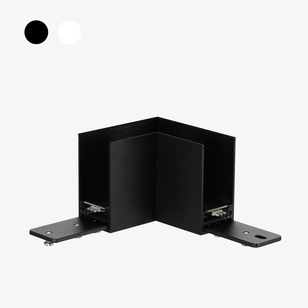 CLIXX magnetic track lighting system - Surface/pendant 90° corner connection