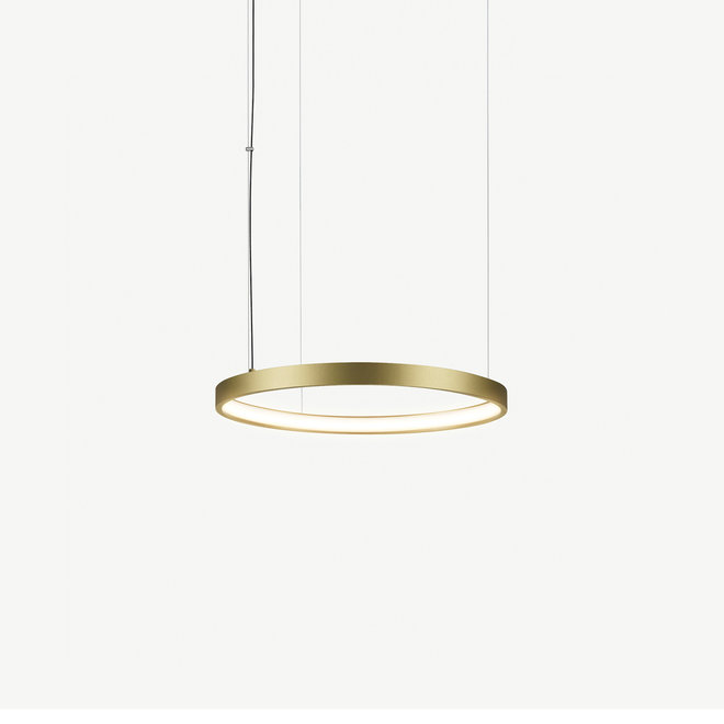 LED ring hanglamp HALO ∅400 mm - goud