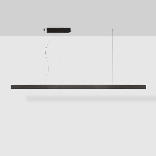 LINE linear LED pendant lamp up-down - black