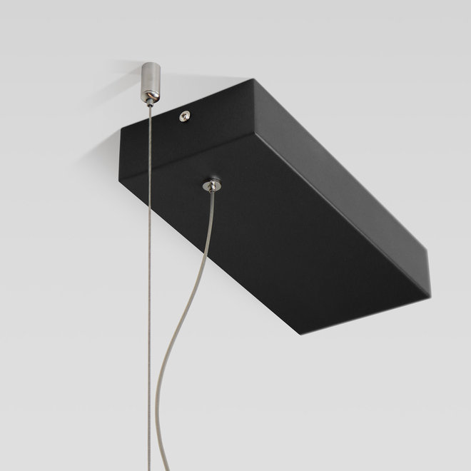 LINE linear LED pendant lamp up-down - black