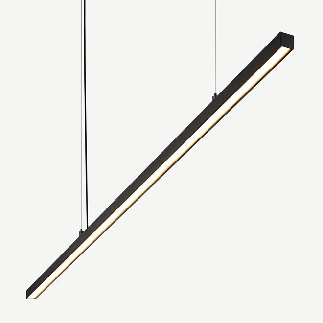 Modern LED pendant LINE 2000 mm - black