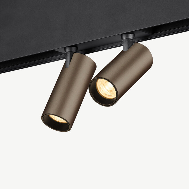 CLIXX SLIM magnetic track light system - SPOT35D LED module - bronze