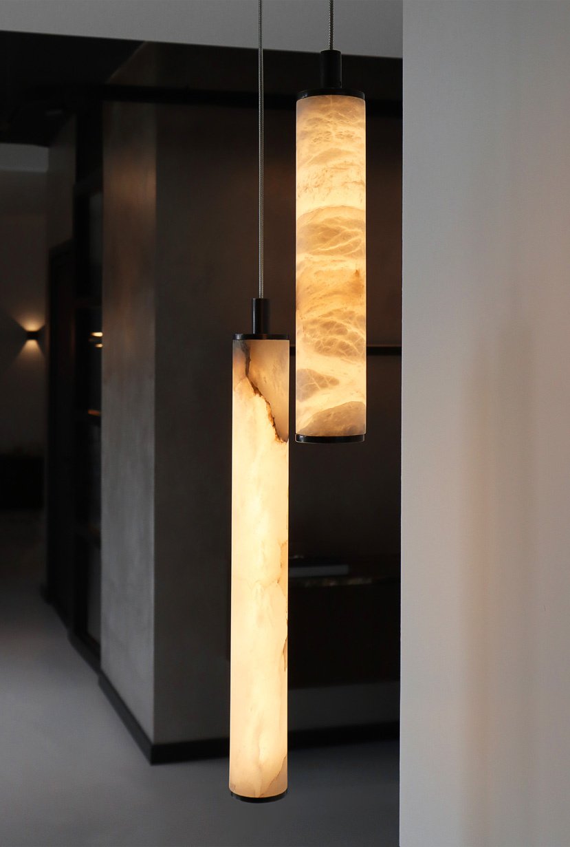 Lightinova - Alabaster natural stone lighting collection