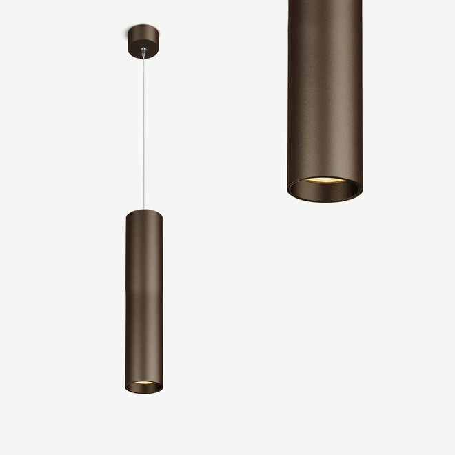 Pendant lamp TUUB 400 - bronze