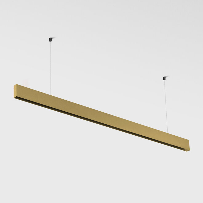 CLIXX SLIM magnetisch rail verlichtingssysteem - pendel profiel - goud