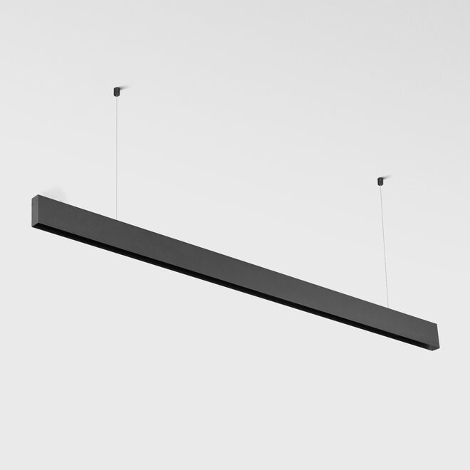 CLIXX SLIM magnetic track light system - pendant profile - black