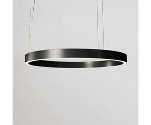 HALO Up-Down Slim LED suspended ring light - Brushed bronze - Lightinova - Professional  lighting