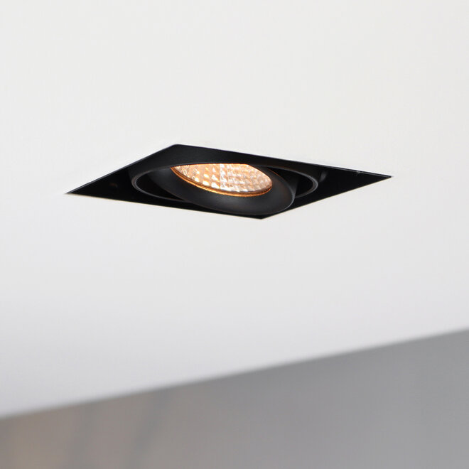 Trimless recessed spot BLEND GU10 black single