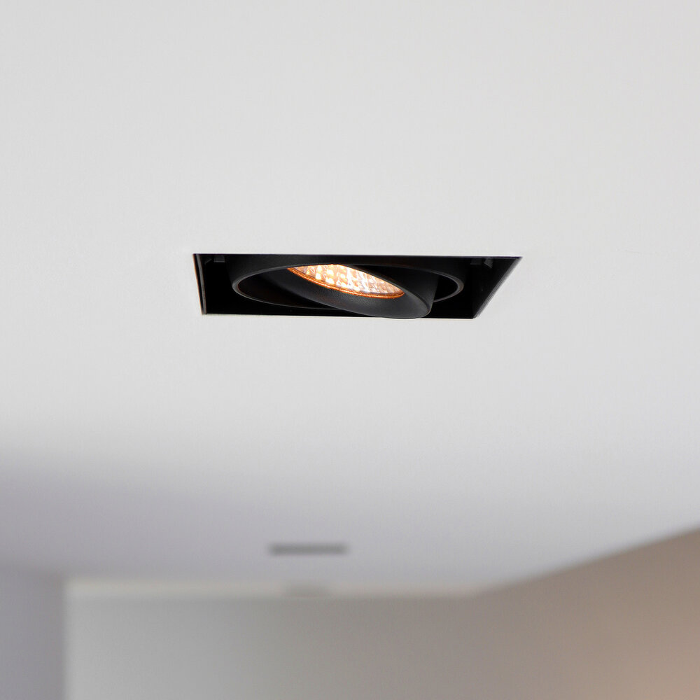 Trimless recessed spot BLEND GU10 Black single