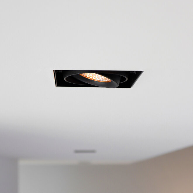 Trimless recessed spot BLEND GU10 black single