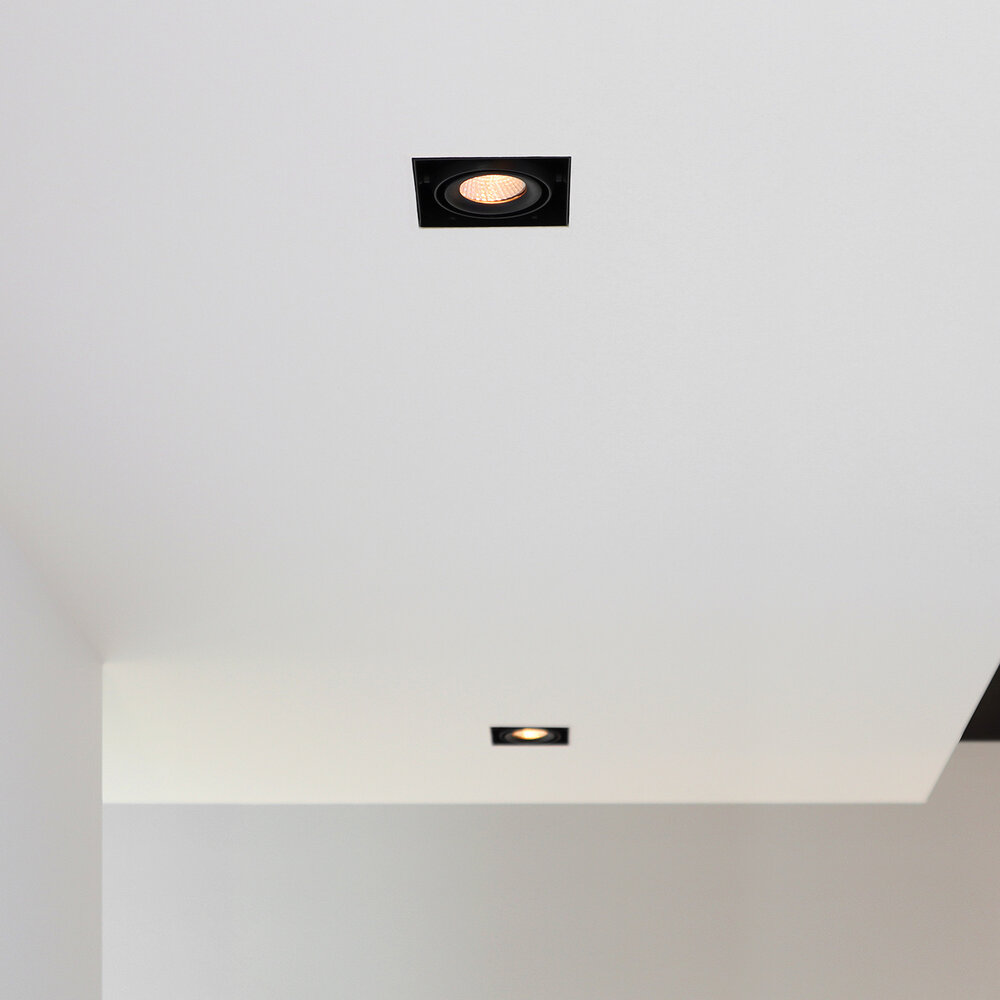 Trimless inbouw LED spot BLEND Zwart enkel