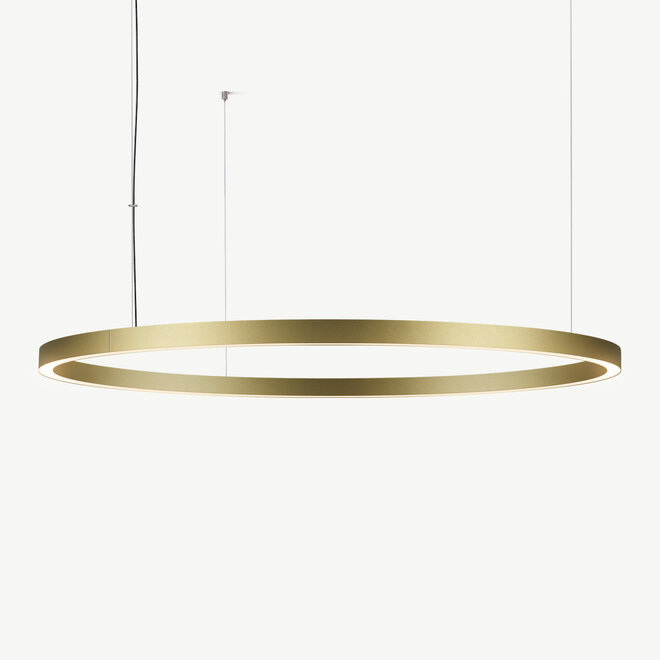 LED ring hanglamp HALO Up-Down ∅1800 mm - goud