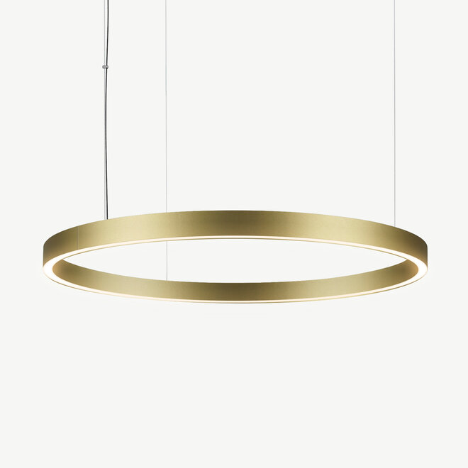 LED ring hanglamp HALO Up-Down ∅900 mm - goud