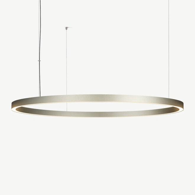 LED ring pendant lamp HALO Up-Down ∅1800 mm - champagne