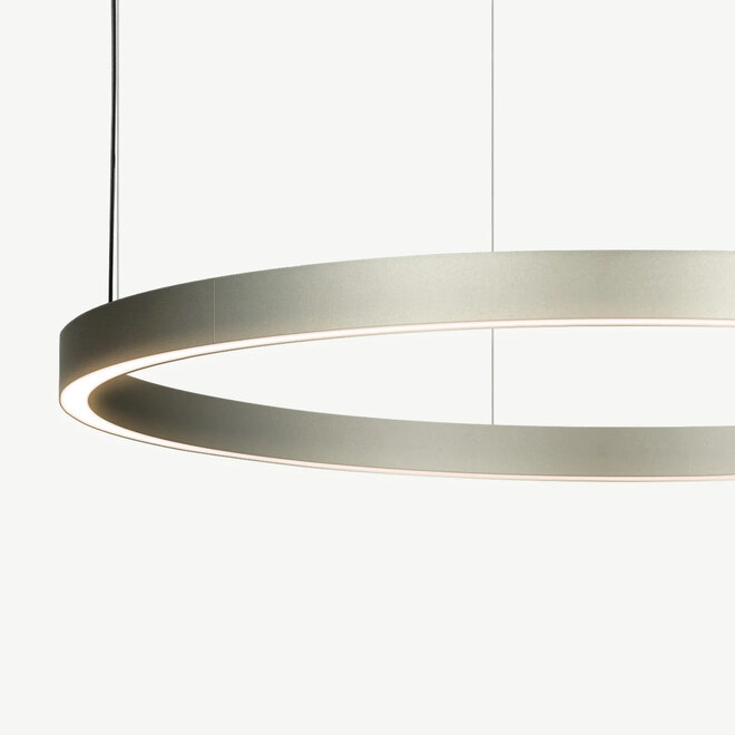 LED ring pendant lamp HALO Up-Down ∅1800 mm - champagne