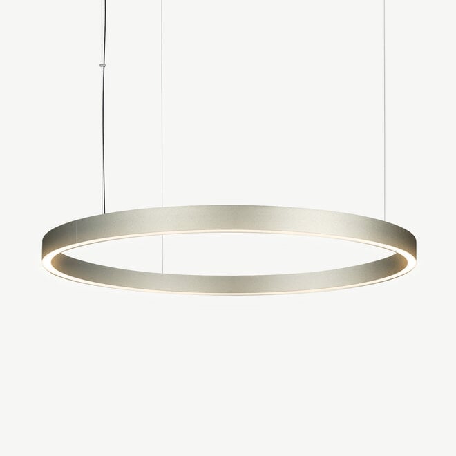 LED ring pendant lamp HALO Up-Down ∅900 mm - champagne