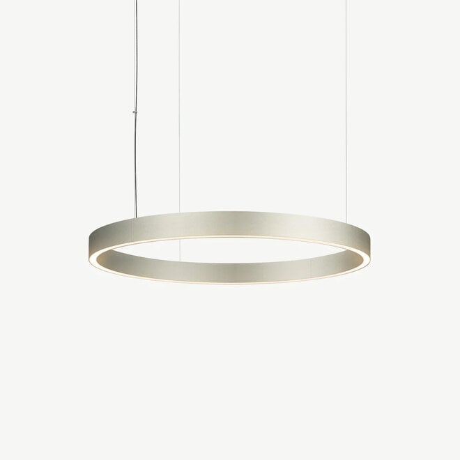 LED ring pendant lamp HALO Up-Down ∅600 mm - champagne