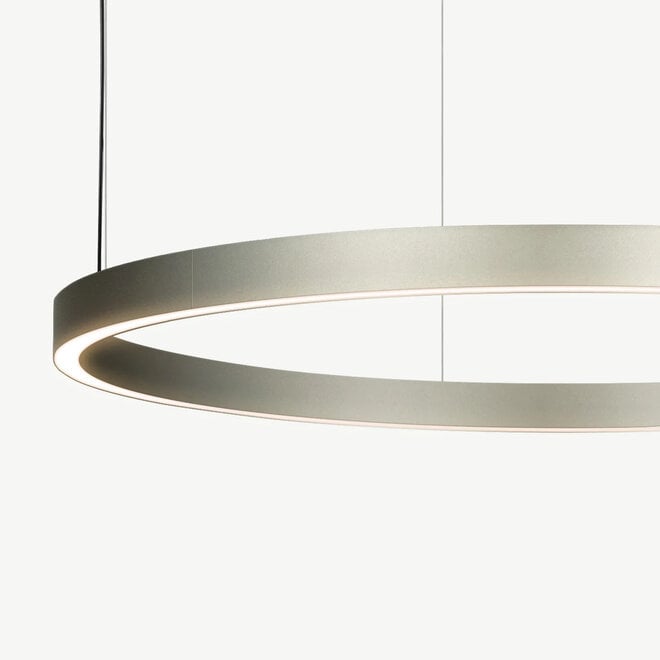 LED ring pendant lamp HALO Up-Down ∅600 mm - champagne