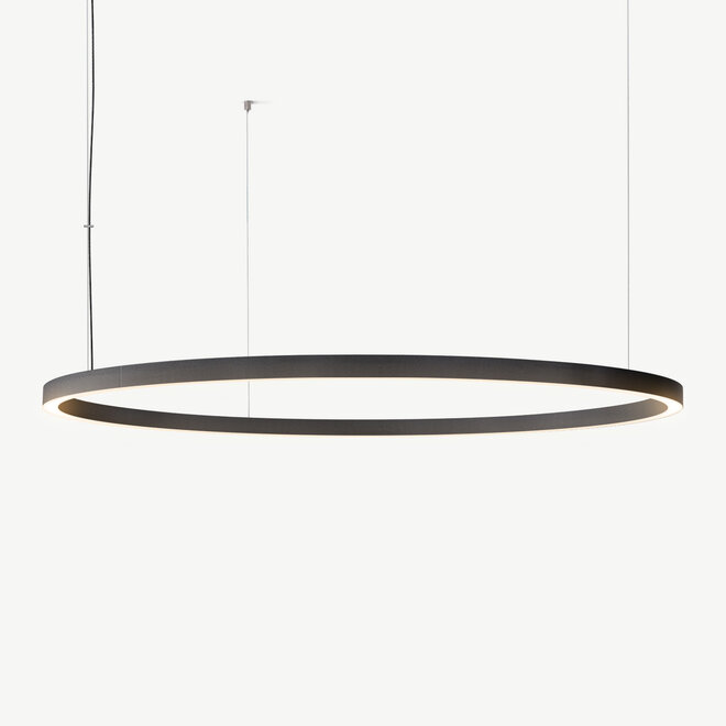 LED ring hanglamp HALO Up-Down ∅1800 mm - zwart