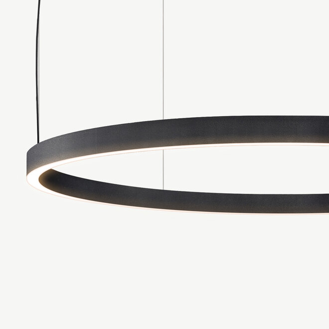 LED ring hanglamp HALO Up-Down ∅1800 mm - zwart