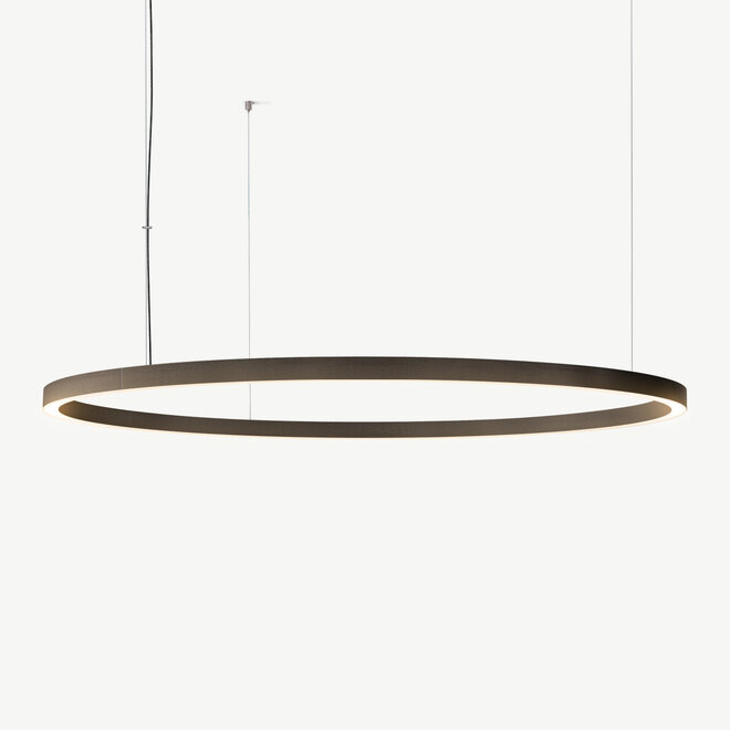 LED ring hanglamp HALO Up-Down ∅1800 mm - brons