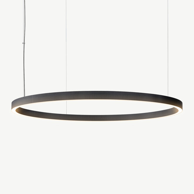 LED ring hanglamp HALO Up-Down ∅1200 mm - zwart