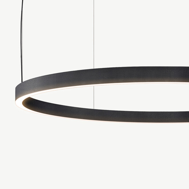 LED ring hanglamp HALO Up-Down ∅900 mm - zwart