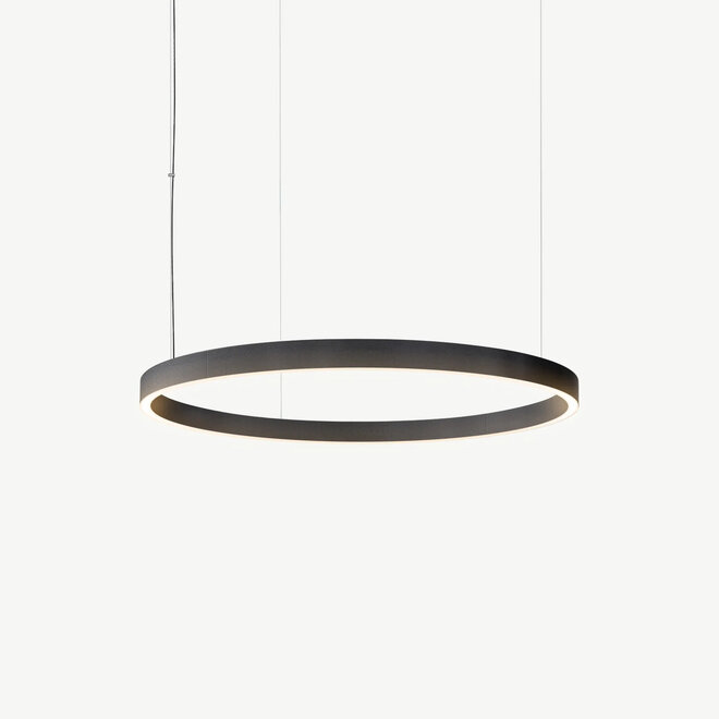 LED ring hanglamp HALO Up-Down ∅600 mm - zwart