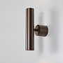 SPOT40 LED up-down wandlamp - Geborsteld Brons