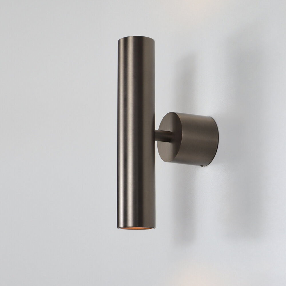 SPOT40 LED up-down wall lamp - Brushed Champagne