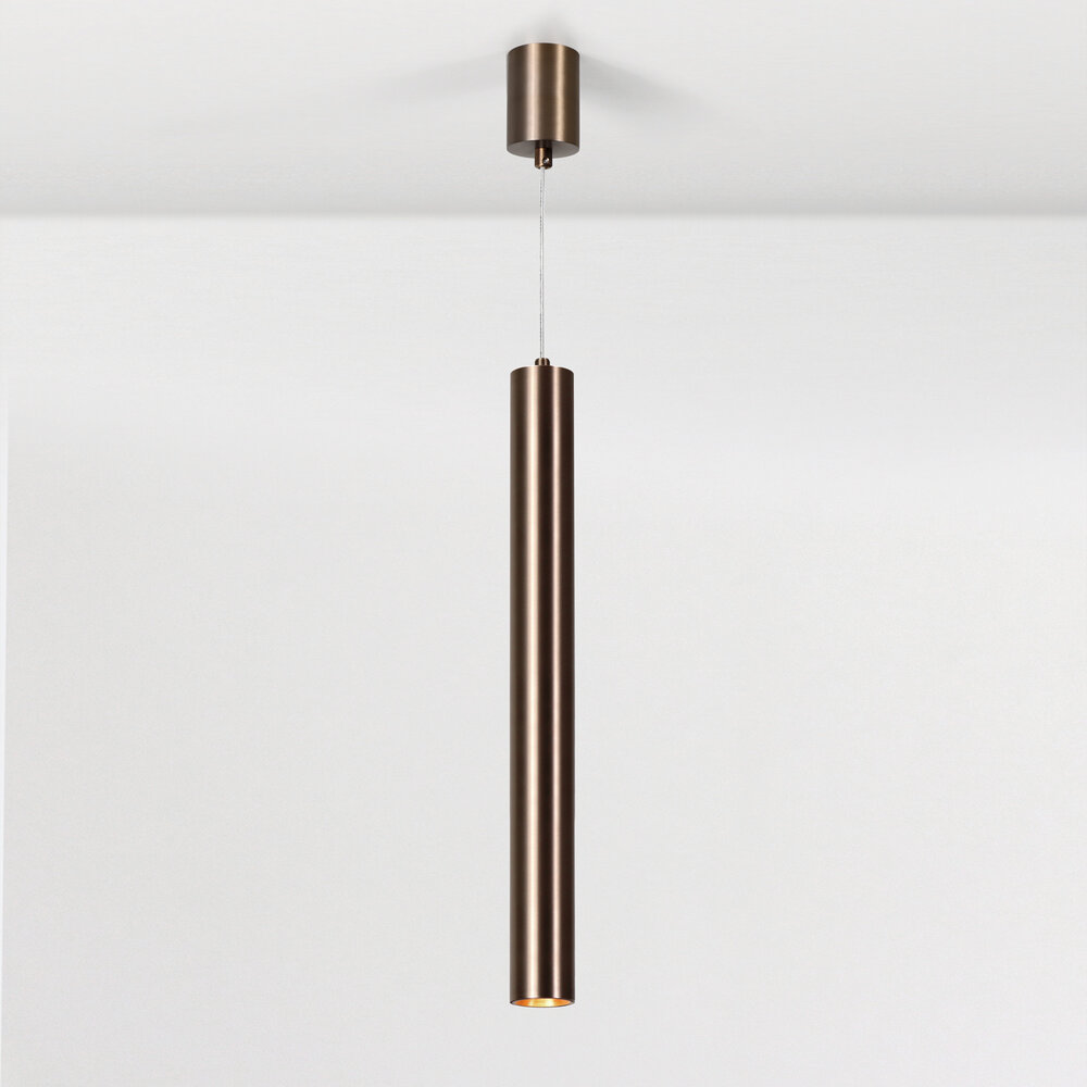 SPOT40 LED hanglamp - Geborsteld Brons