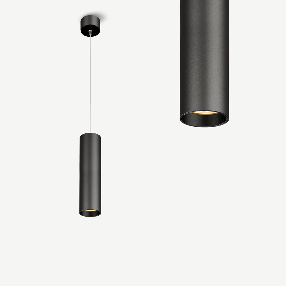 Hanglamp TUUB 250 - Zwart
