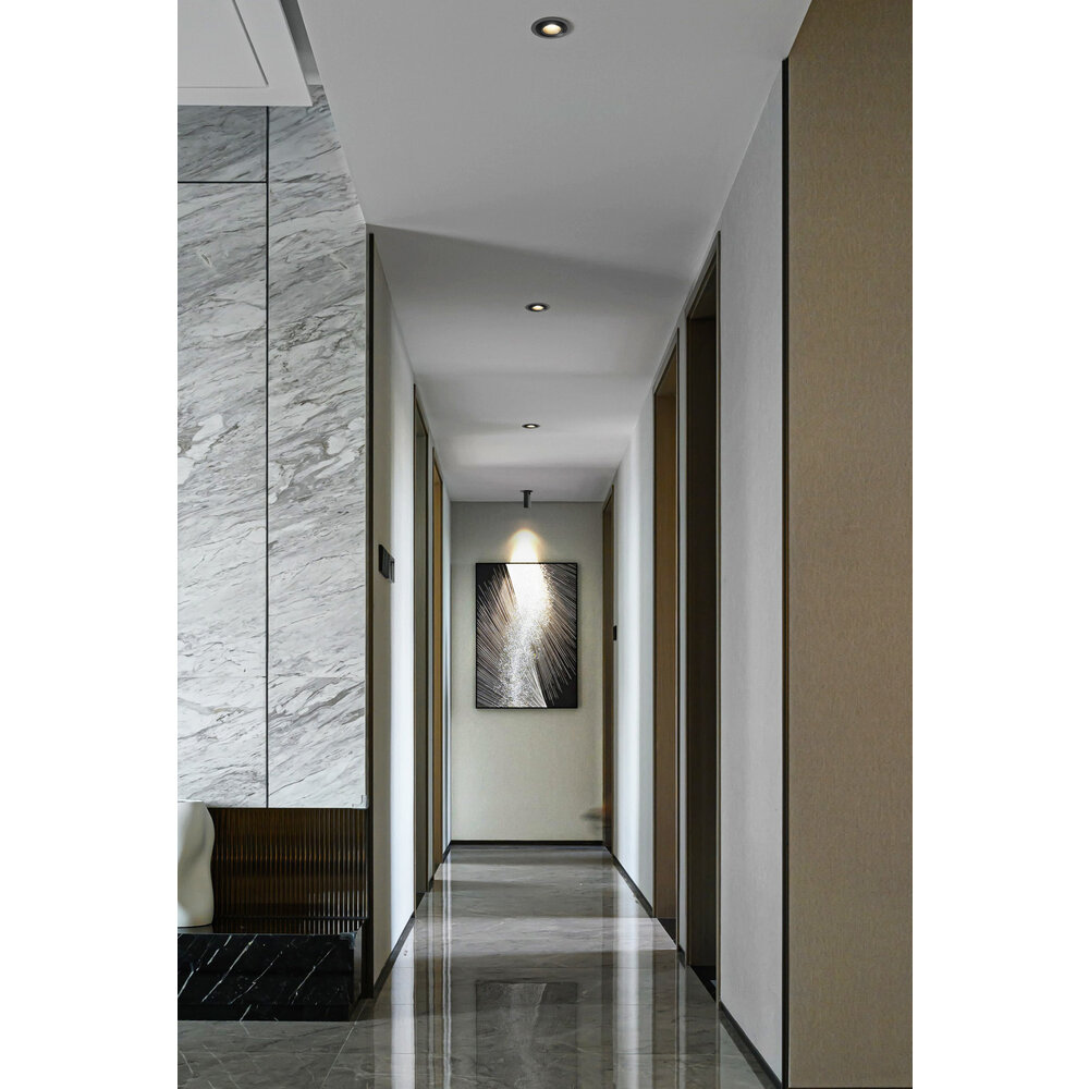 Uitschuifbare inbouw trimless LED spot PEEK - Wit