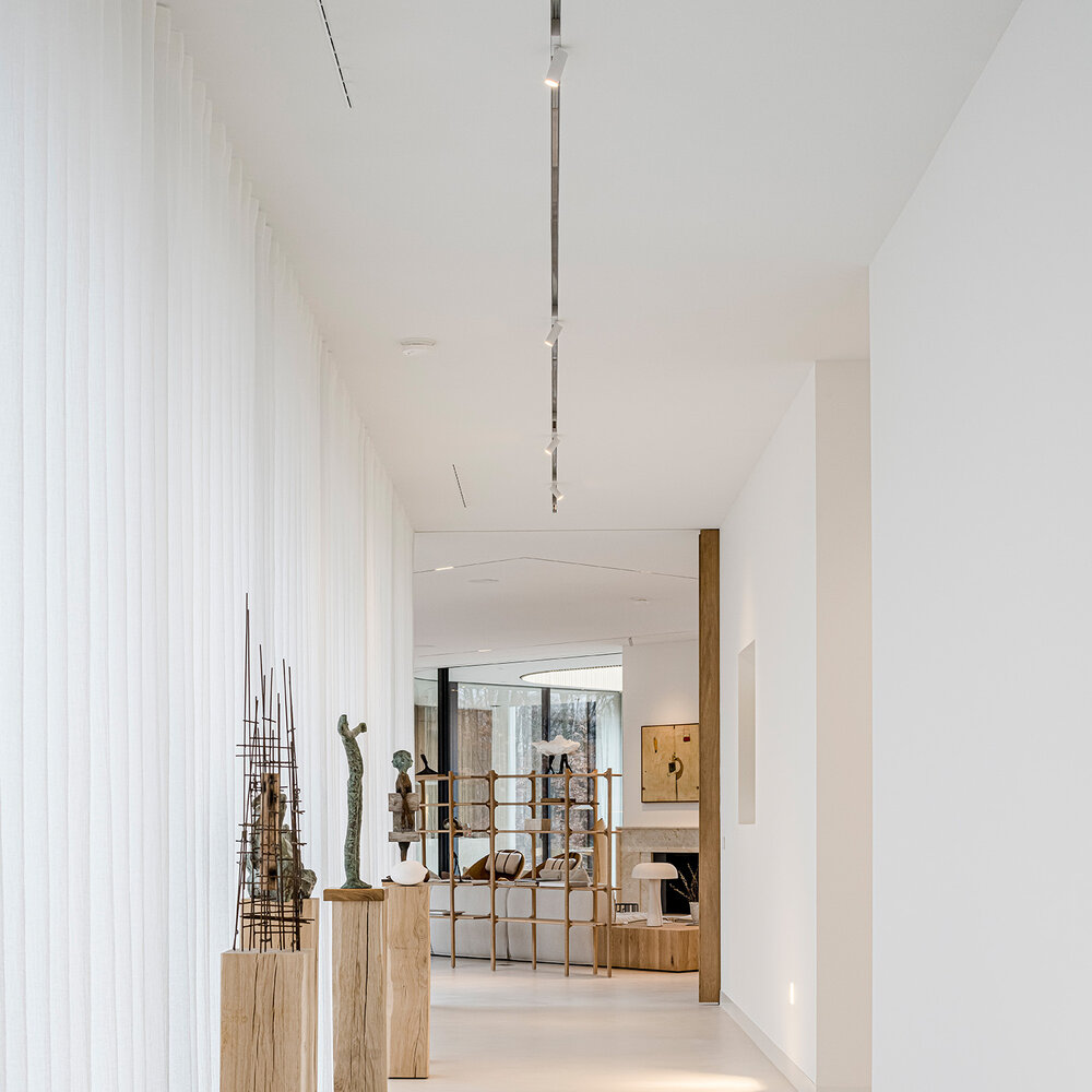 CLIXX SLIM magnetic track light system - recessed (rimless) profile - White