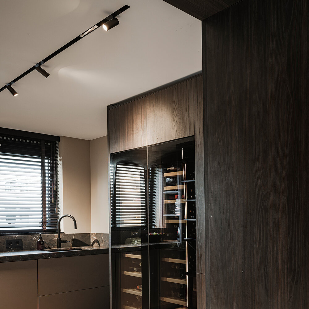 CLIXX magnetisch rail verlichtingssysteem - DOT12 LED module - Zwart