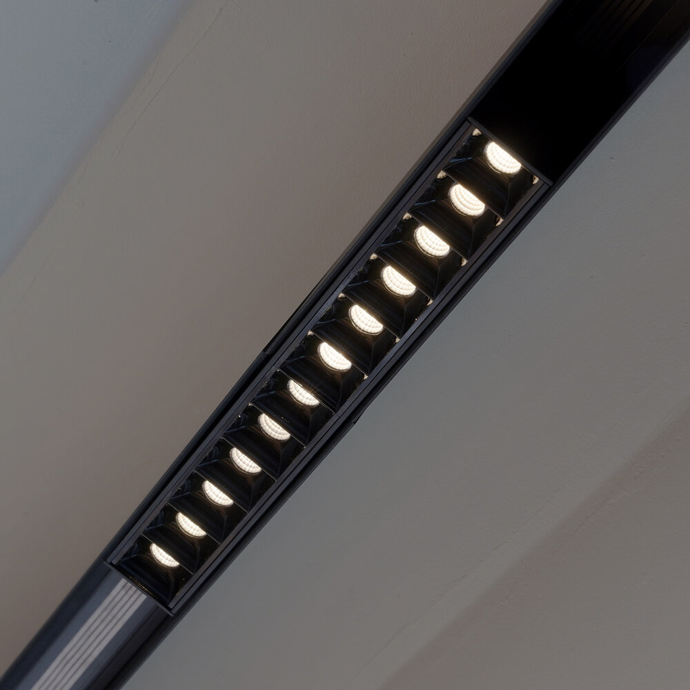 CLIXX magnetisch rail verlichtingssysteem - DOT12 LED module - Zwart