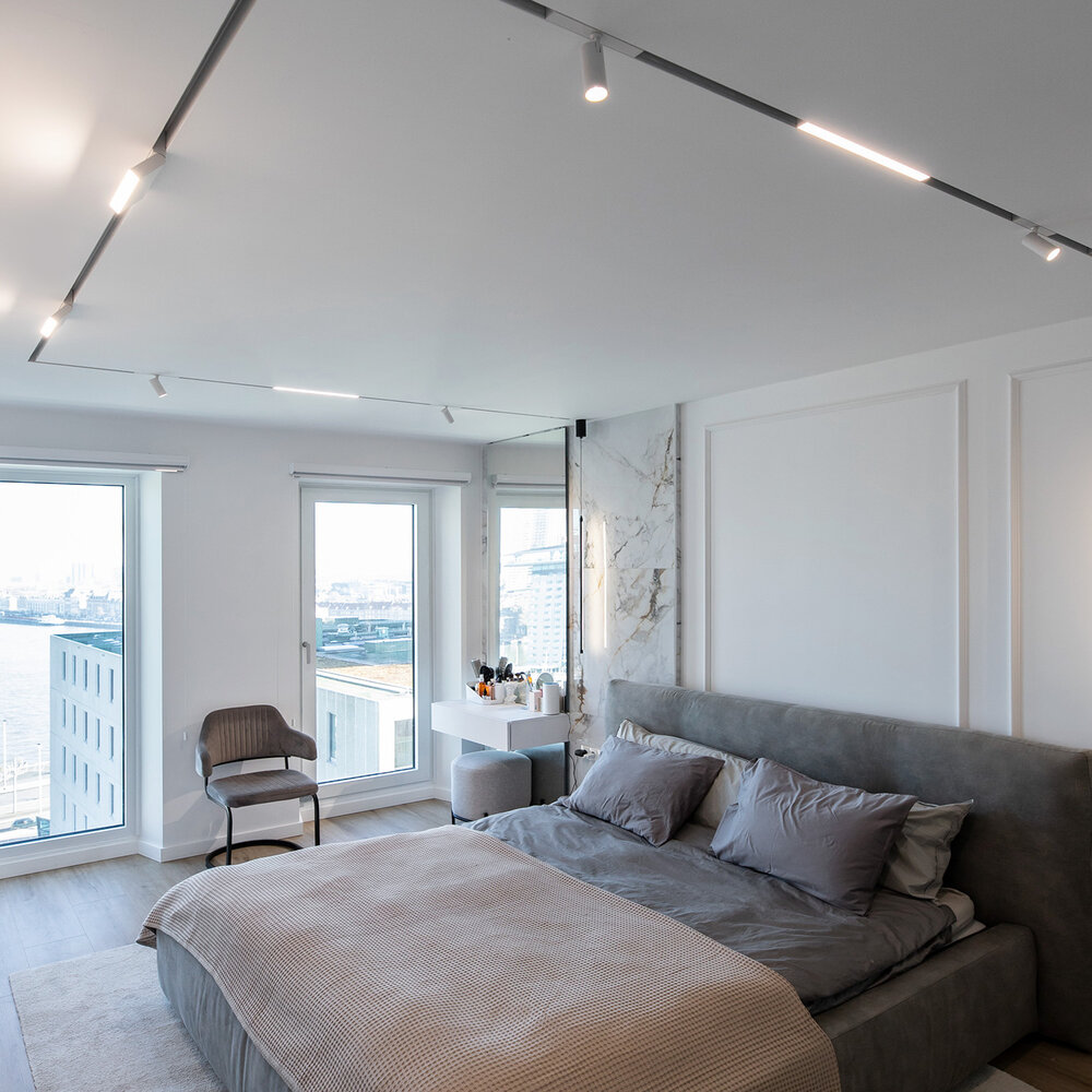 CLIXX SLIM magnetic track light system - FOLD10 LINE LED module - White