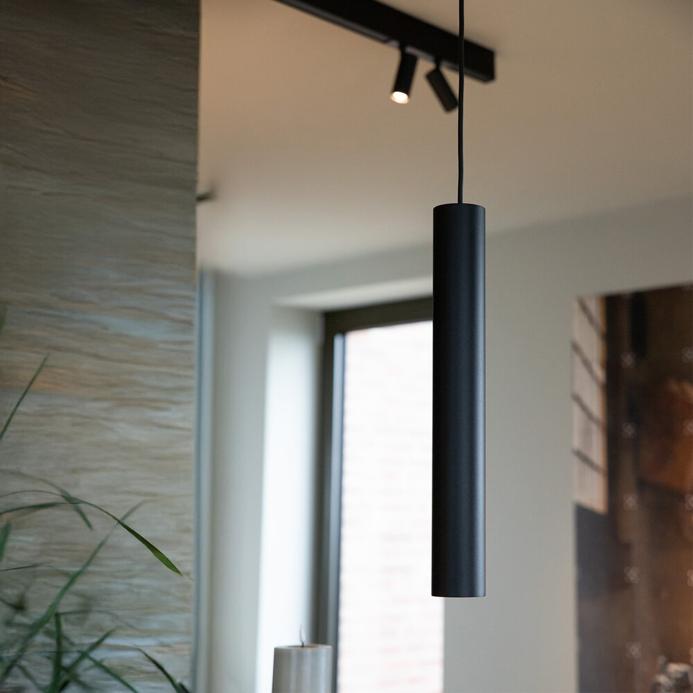 CLIXX magnetisch rail verlichtingssysteem - TUBE Hanglamp 35 LED module - Zwart