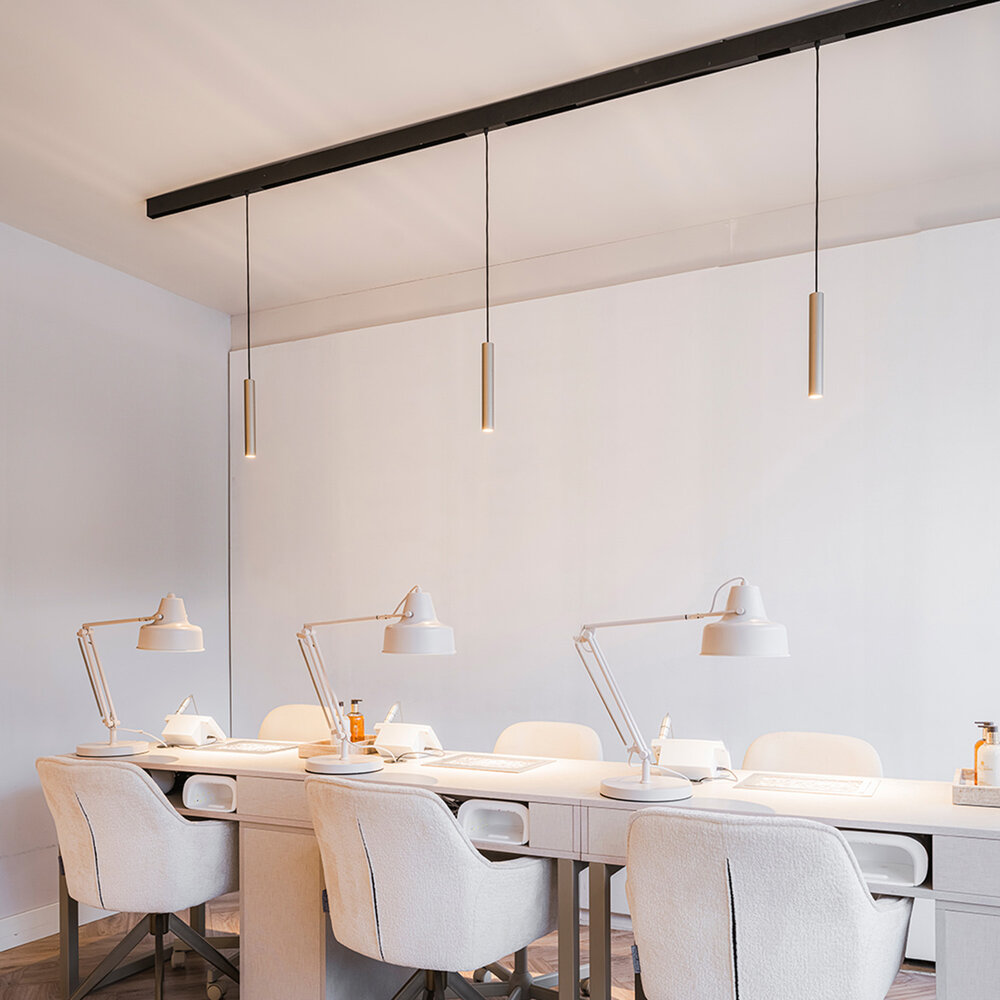 CLIXX magnetisch rail verlichtingssysteem - TUBE Hanglamp 35 LED module - Zwart