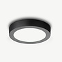 LED FLAT plafondlamp rond klein Zwart