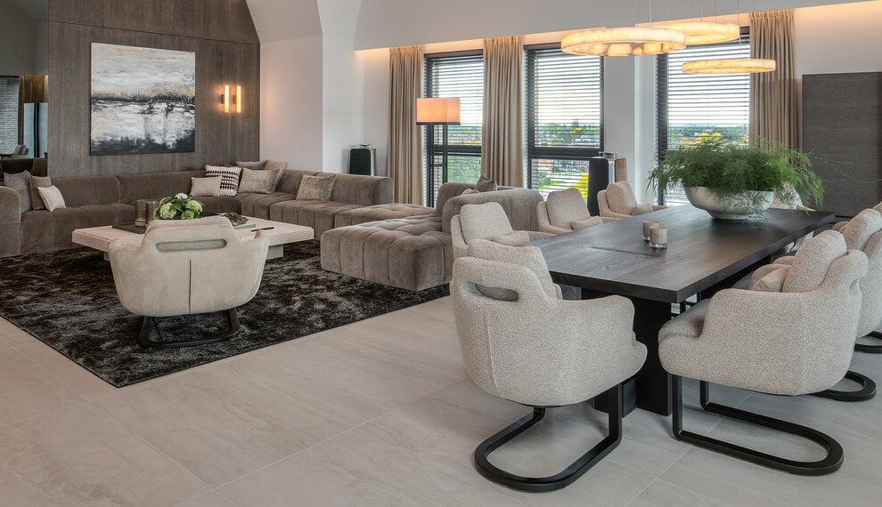 Luxury penthouse illuminated by Lightinova