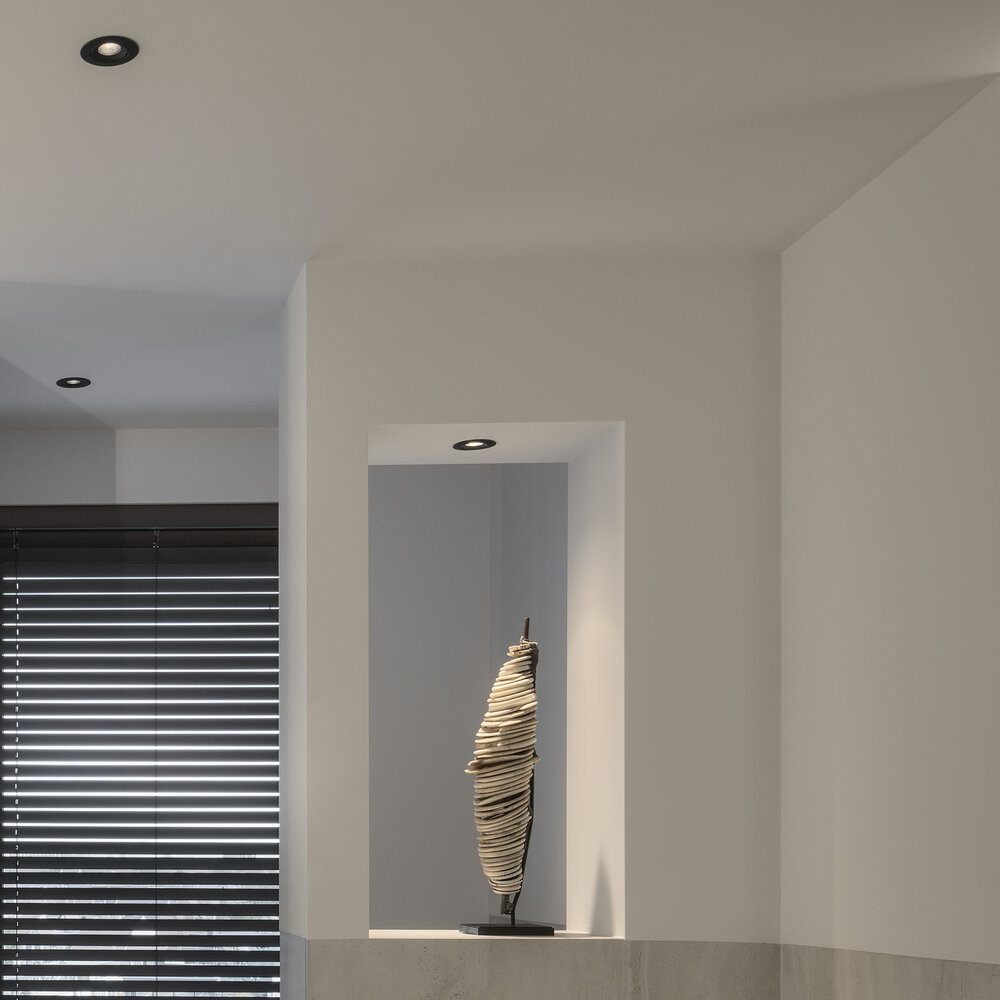 FLEXX Round adjustable recessed spot - Brushed Gold