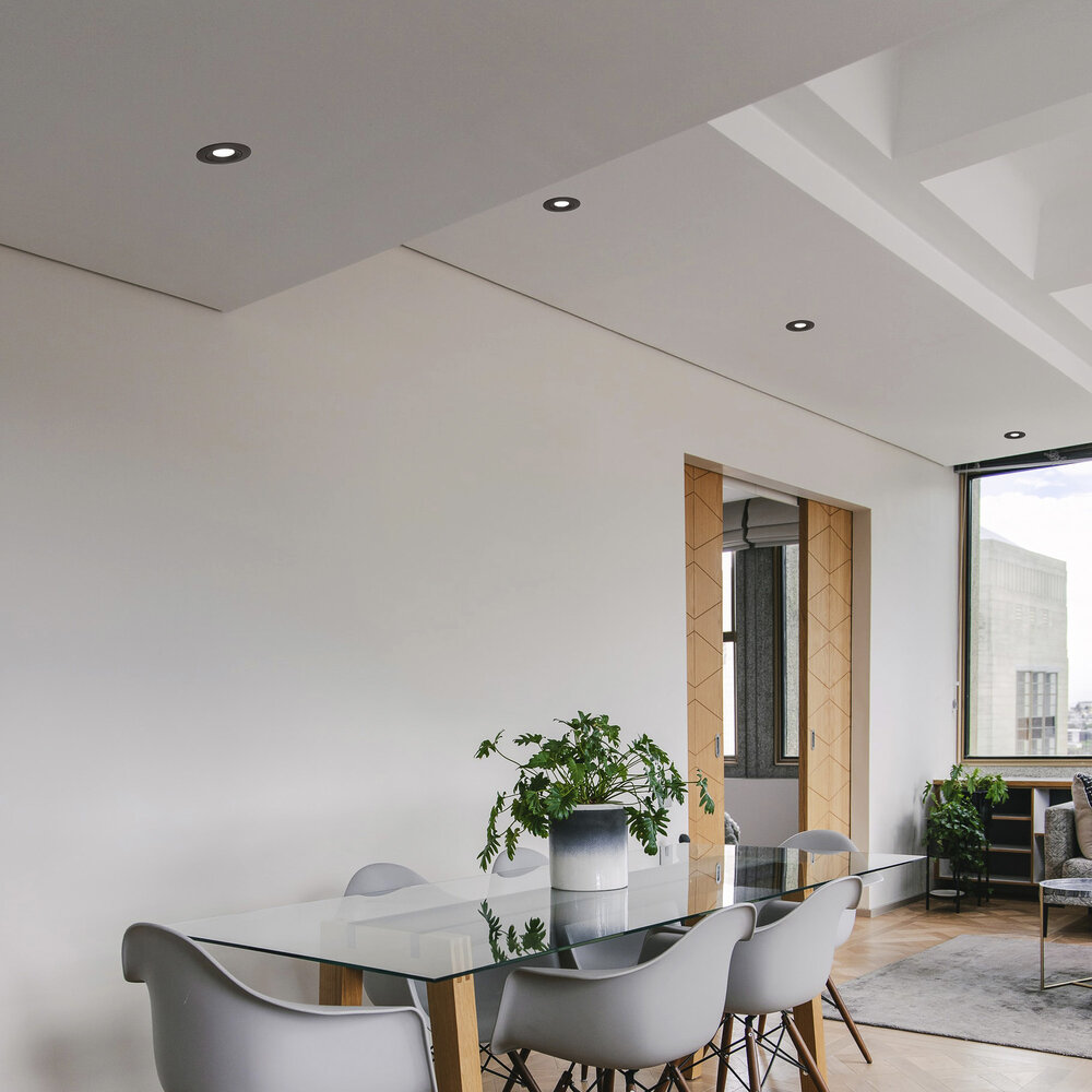 FLEXX Round adjustable recessed spot - Brushed Gold