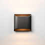 EDGE up-down wall lamp - Brushed Black