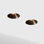 CONE - Deep anti-glare trimless recessed LED spot double – Brushed Bronze