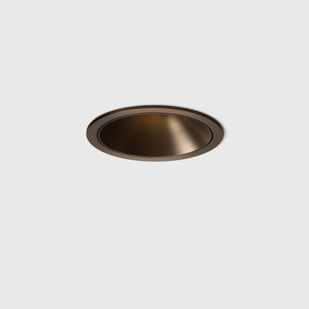 CONE - Deep anti-glare recessed LED spot - Brushed Bronze